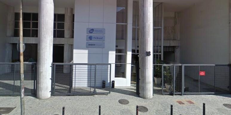 Sede da TV Brasil. Foto de arquivo relacionada à televisão pública.