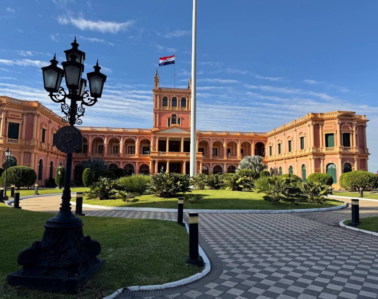 Palácio de los López, em Assunção, Paraguai. Foto de arquivo.