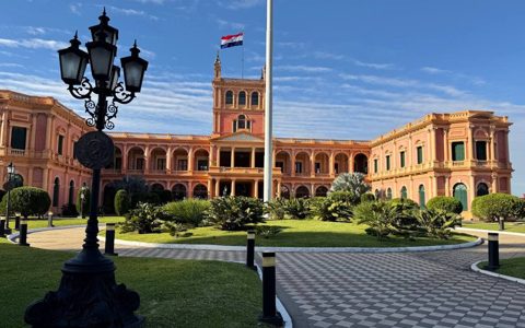 Palácio de los López, em Assunção, Paraguai. Foto de arquivo.