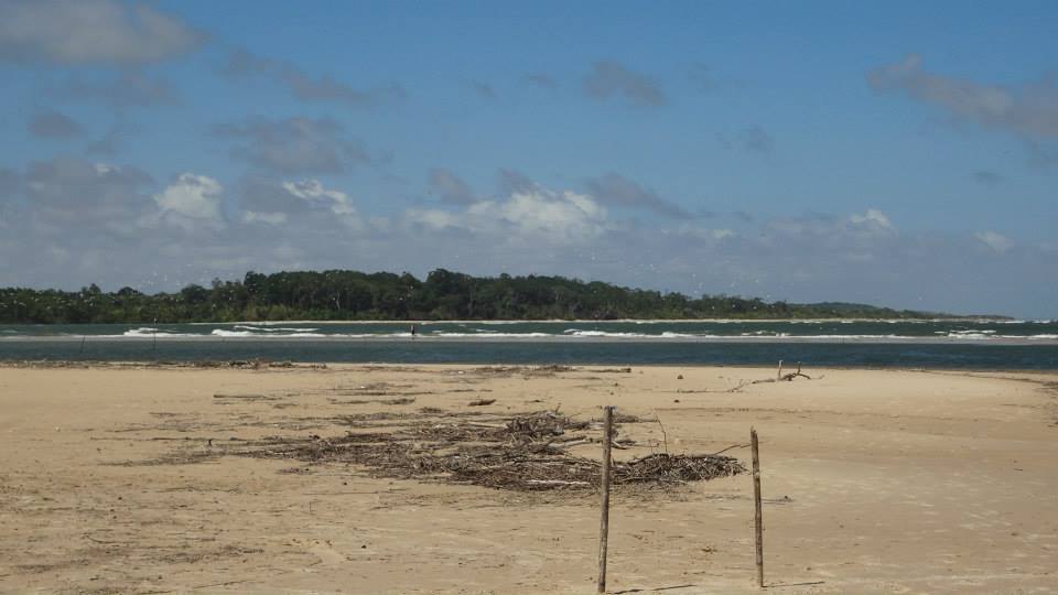 Praia do Pesqueiro, em Soure, Ilha de Marajó