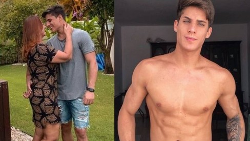 Mãe de Neymar posta foto com novo namorado, Tiago Ramos, 30 anos mais jovem