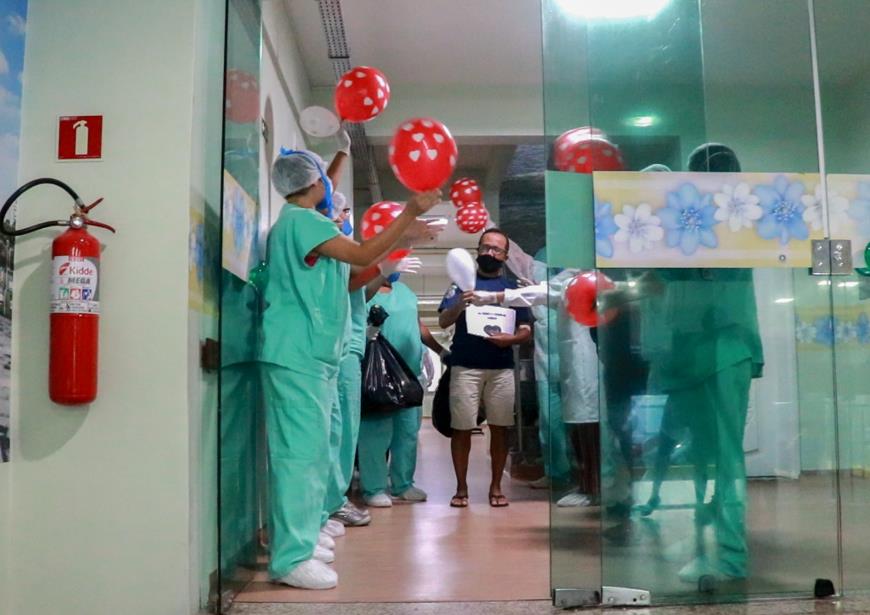 Hospital D. Zico soma mais de 70 altas ao completar um mês como referência para casos de Covid-19