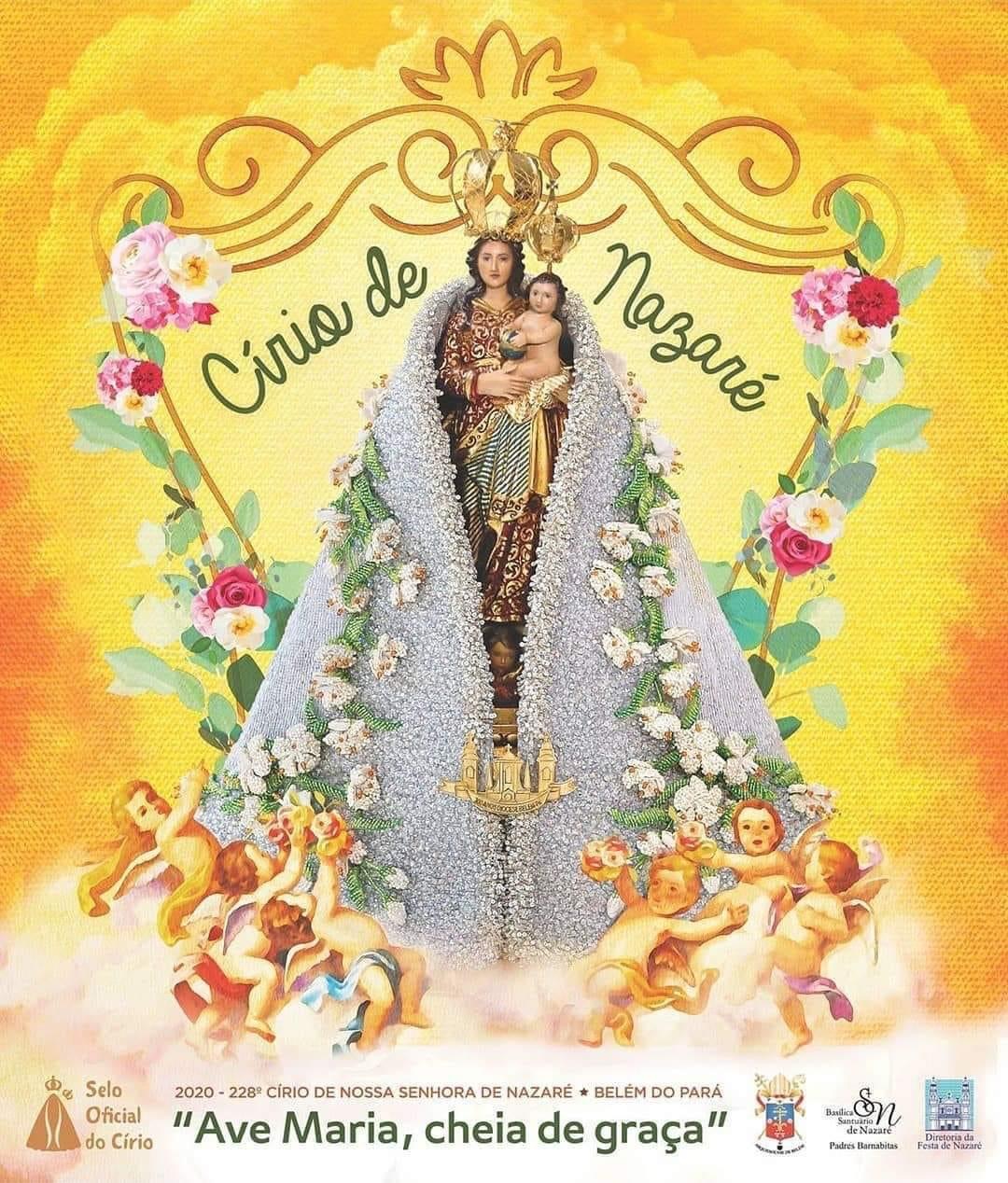 Cartaz do Círio 2020 é apresentado na Basílica Santuário de Nazaré