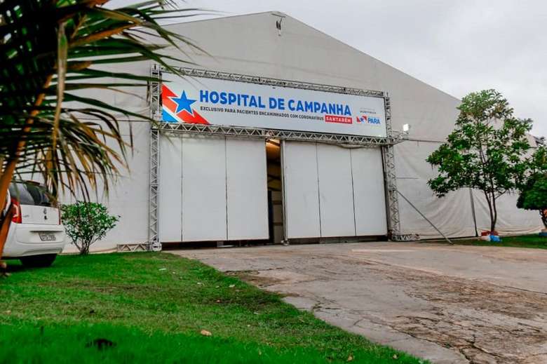Justiça bloqueia pagamentos do Governo do Pará à gestora do hospital de campanha de Santarém