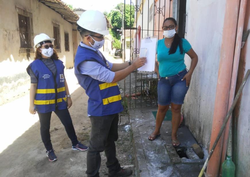 Serviços de saneamento básico do distrito de Mosqueiro são avaliados