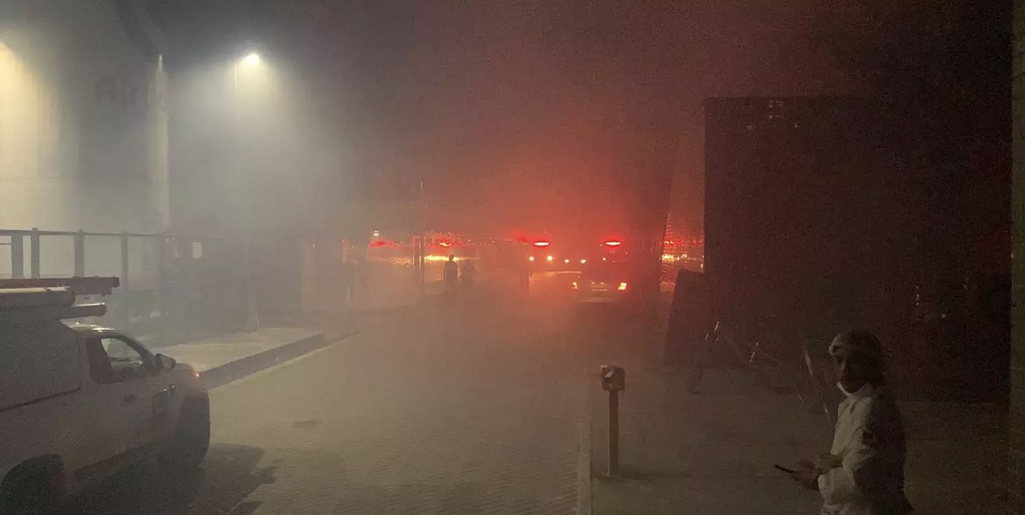Incêndio atinge Hospital Abelardo Santos e causa pânico em funcionários e pacientes